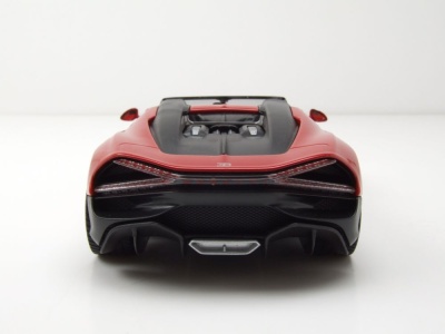 Bugatti W16 Mistral rot Modellauto 1:24 Welly