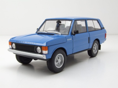 Land Rover Range Rover 1970 hellblau Modellauto 1:24 Welly
