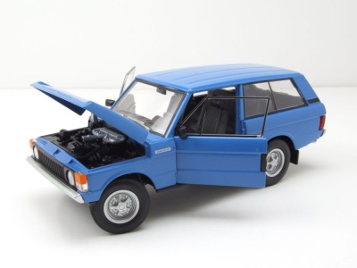 Land Rover Range Rover 1970 hellblau Modellauto 1:24 Welly