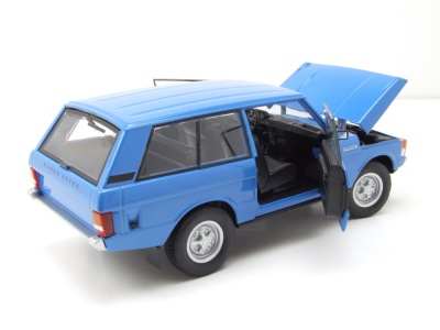 Land Rover Range Rover 1970 hellblau Modellauto 1:24 Welly