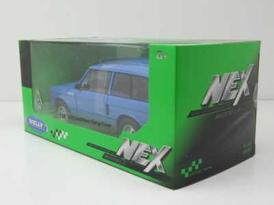 Land Rover Range Rover 1970 hellblau Modellauto 1:24 Welly