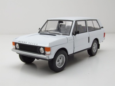Land Rover Range Rover 1970 weiß Modellauto 1:24 Welly