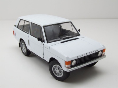 Land Rover Range Rover 1970 weiß Modellauto 1:24 Welly