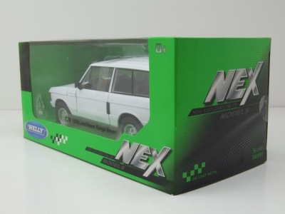 Land Rover Range Rover 1970 weiß Modellauto 1:24 Welly