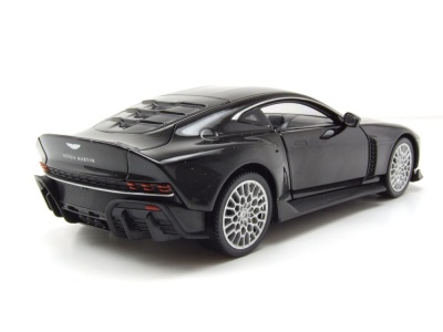 Aston Martin Valour schwarz Modellauto 1:24 Welly