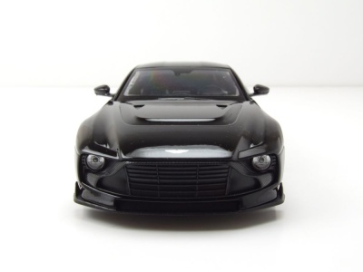 Aston Martin Valour schwarz Modellauto 1:24 Welly