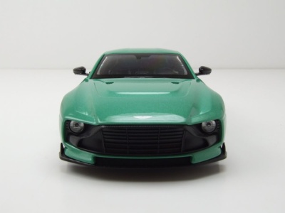 Aston Martin Valour hellgrün metallic Modellauto 1:24 Welly