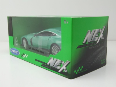 Aston Martin Valour hellgrün metallic Modellauto 1:24 Welly