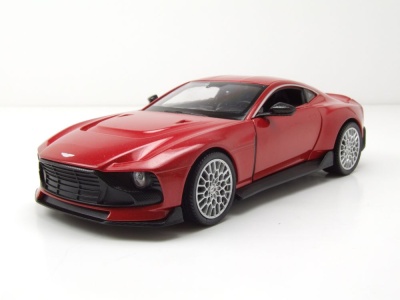 Aston Martin Valour rot metallic Modellauto 1:24 Welly