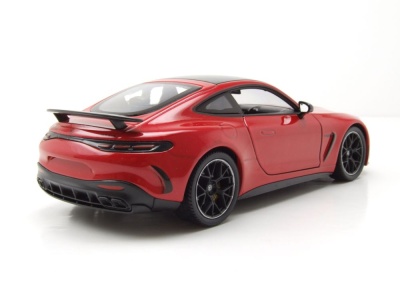 Mercedes AMG GT rot metallic schwarz Modellauto 1:24 Welly