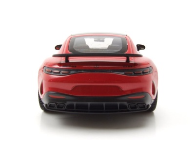 Mercedes AMG GT rot metallic schwarz Modellauto 1:24 Welly