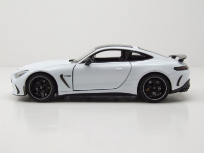 Mercedes AMG GT weiß schwarz Modellauto 1:24 Welly