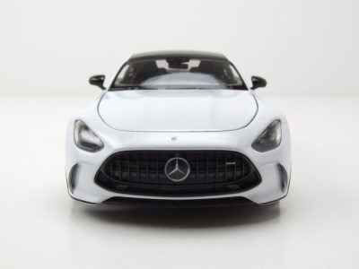 Mercedes AMG GT weiß schwarz Modellauto 1:24 Welly