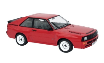 Audi Sport quattro 1985 rot Modellauto 1:18 Norev