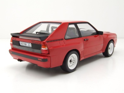 Audi Sport quattro 1985 rot Modellauto 1:18 Norev