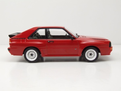 Audi Sport quattro 1985 rot Modellauto 1:18 Norev