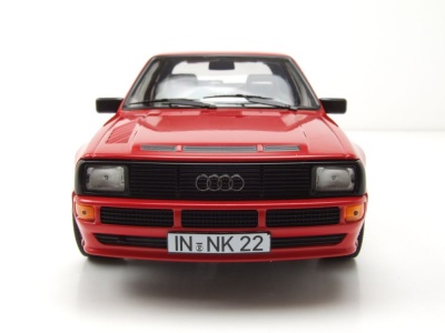 Audi Sport quattro 1985 rot Modellauto 1:18 Norev