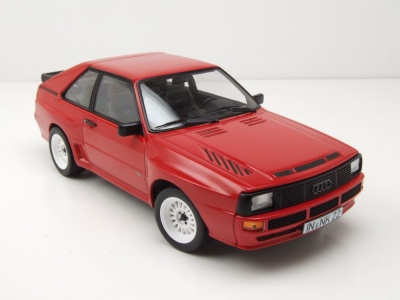 Audi Sport quattro 1985 rot Modellauto 1:18 Norev