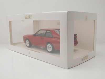Audi Sport quattro 1985 rot Modellauto 1:18 Norev