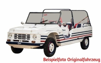 Citroen Mehari 2016 blau weiß rot Modellauto 1:18...
