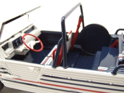 Citroen Mehari 2016 blau weiß rot Modellauto 1:18 Norev