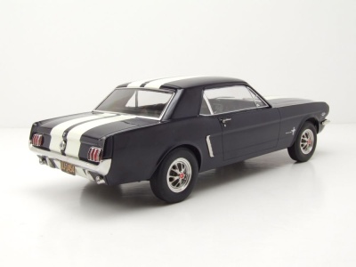 Ford Mustang Coupe 1965 blau metallic Modellauto 1:18 Norev