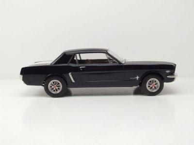 Ford Mustang Coupe 1965 blau metallic Modellauto 1:18 Norev