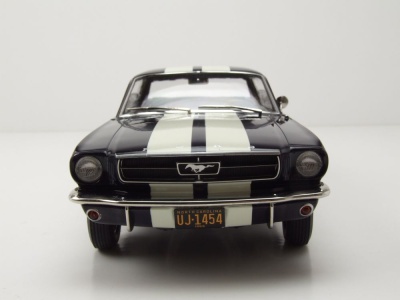 Ford Mustang Coupe 1965 blau metallic Modellauto 1:18 Norev