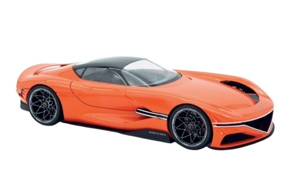 Genesis X Gran Berlinetta VGT 2024 orange Modellauto 1:18 Norev