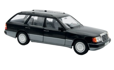 Mercedes 300 D T-Modell Kombi S124 1990 blau schwarz...