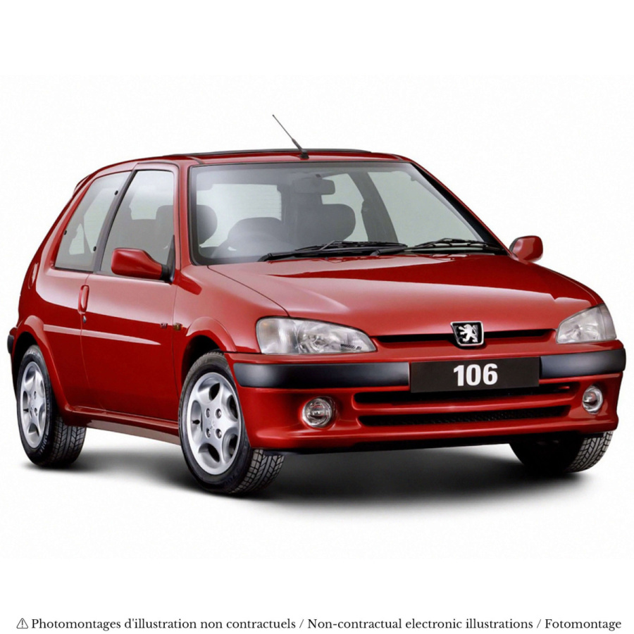 Peugeot 106 S16 1998 rot Modellauto 1:18 Norev
