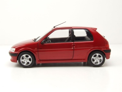 Peugeot 106 S16 1998 rot Modellauto 1:18 Norev