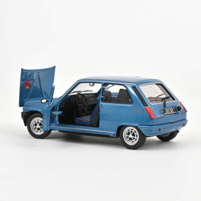 Renault 5 Alpine 1977 blau Modellauto 1:18 Norev