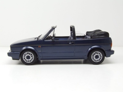 VW Golf 1 Cabrio Quartett 1992 blau metallic Modellauto 1:18 Norev