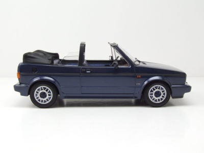 VW Golf 1 Cabrio Quartett 1992 blau metallic Modellauto 1:18 Norev