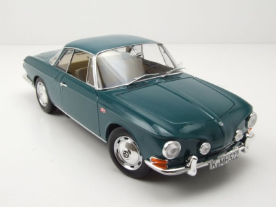 VW Karmann Ghia 1500 1963 grün Modellauto 1:18 Norev