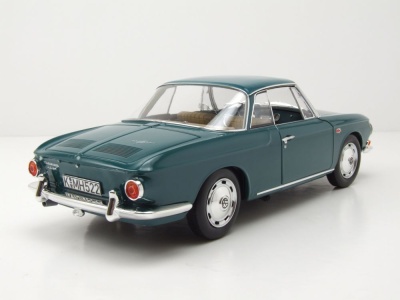 VW Karmann Ghia 1500 1963 grün Modellauto 1:18 Norev