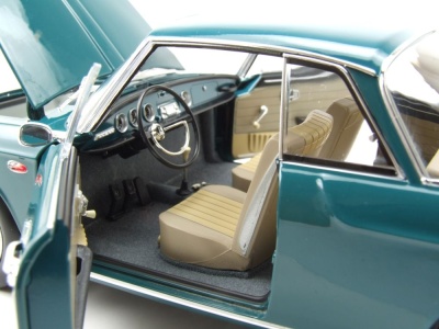 VW Karmann Ghia 1500 1963 grün Modellauto 1:18 Norev