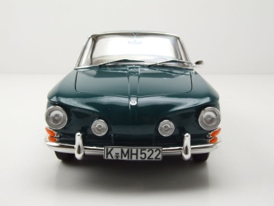 VW Karmann Ghia 1500 1963 grün Modellauto 1:18 Norev