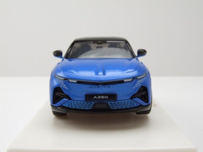 Alpine A390 GTS 2026 blau schwarz Modellauto 1:43 Norev