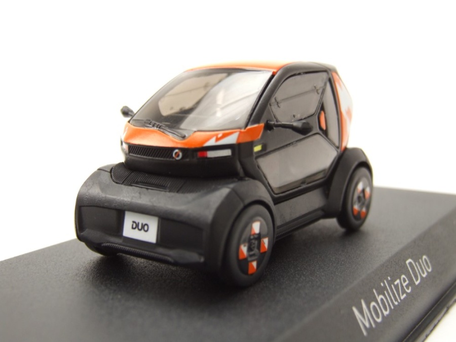 Mobilize Duo 2025 schwarz orange Modellauto 1:43 Norev