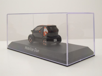 Mobilize Duo 2025 schwarz orange Modellauto 1:43 Norev