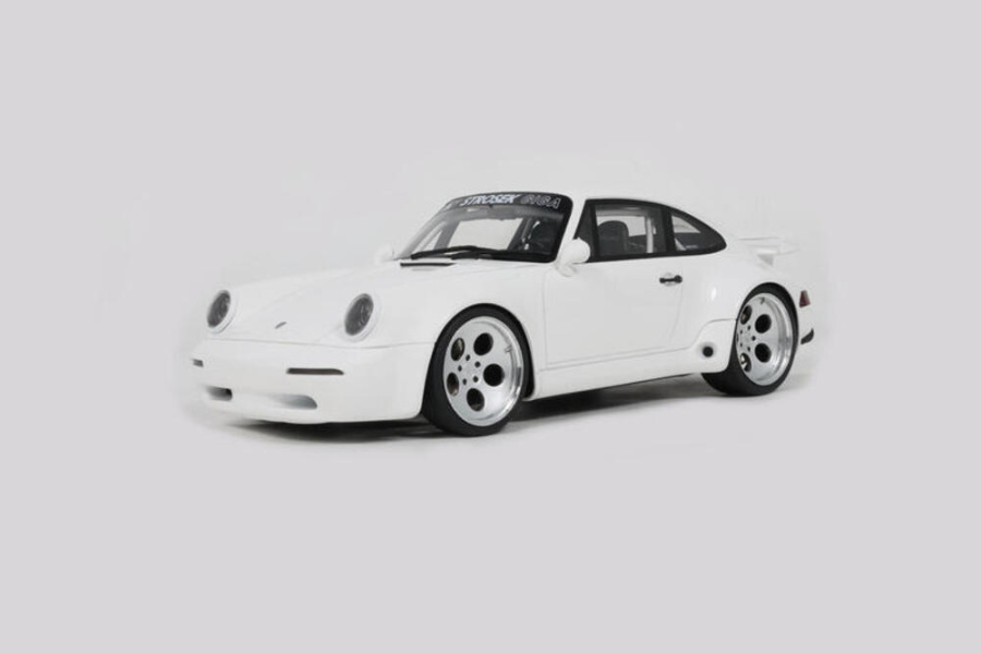 Porsche 911 Strosek Giga 2024 weiß Modellauto 1:18 GT Spirit