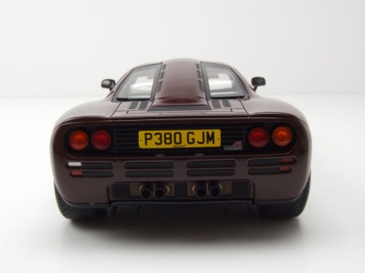 McLaren F1 1992 dunkelrot Modellauto 1:18 GT Spirit