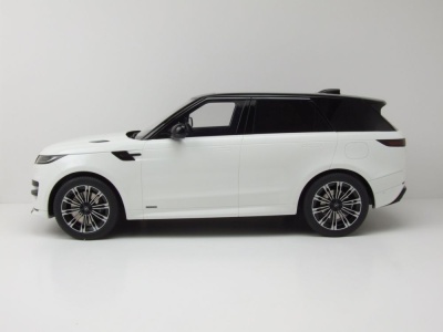 Land Rover Range Rover Sport P510E 2023 weiß Modellauto 1:12 GT Spirit