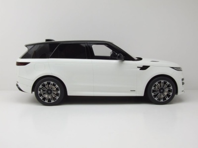 Land Rover Range Rover Sport P510E 2023 weiß Modellauto 1:12 GT Spirit