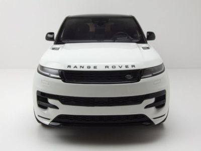 Land Rover Range Rover Sport P510E 2023 weiß Modellauto 1:12 GT Spirit