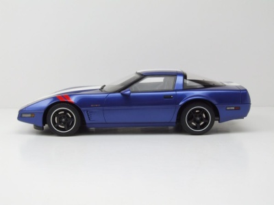 Chevrolet Corvette C4 Gran Sport 1996 blau Modellauto 1:18 GT Spirit