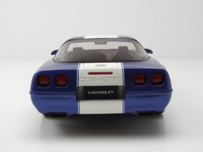 Chevrolet Corvette C4 Gran Sport 1996 blau Modellauto 1:18 GT Spirit
