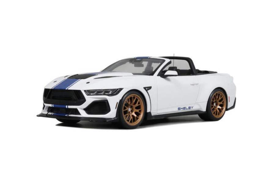 Ford Shelby Mustang Super Snake 2025 weiß Modellauto 1:18 GT Spirit